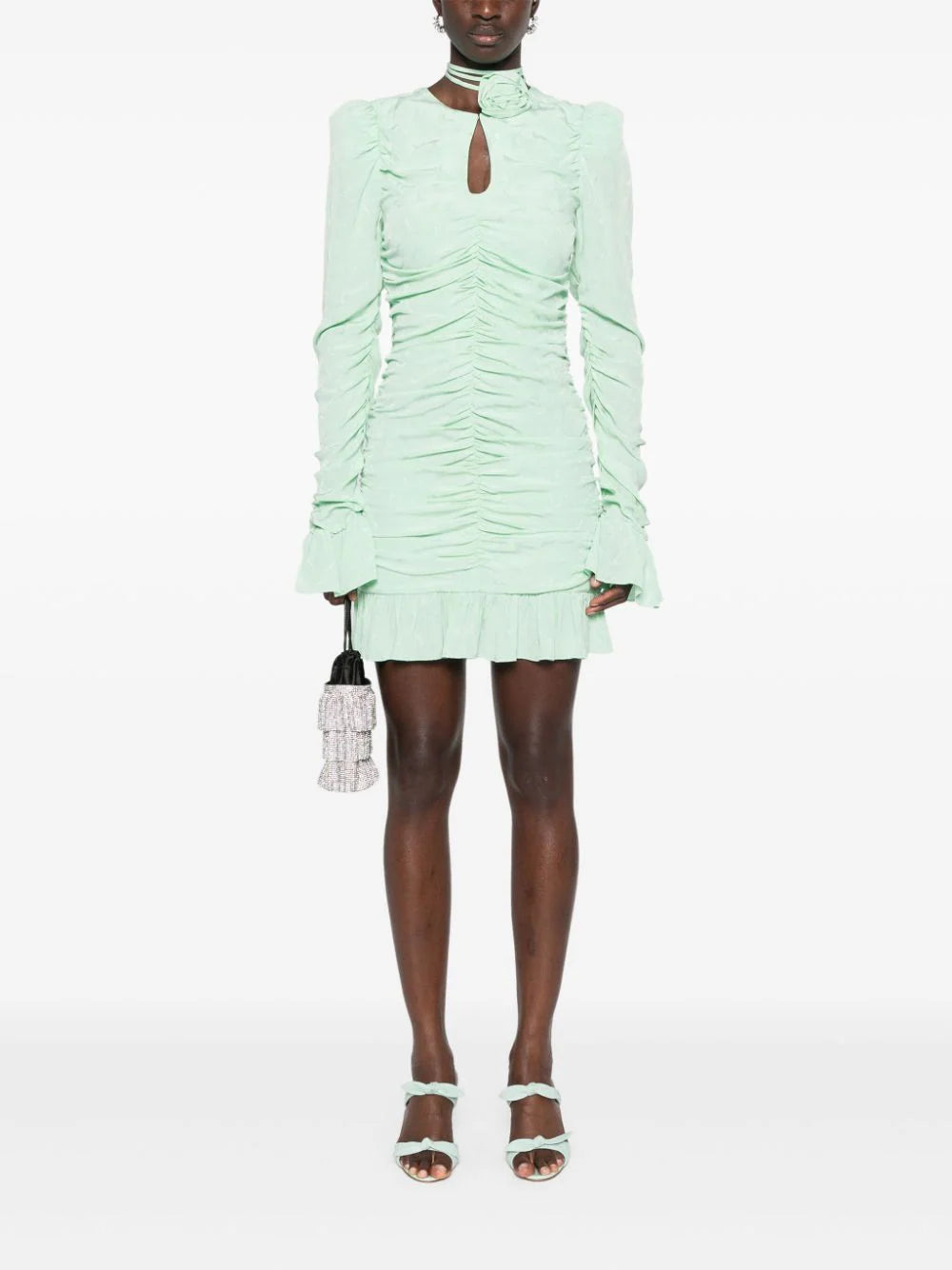 ROTATE Mini Rose Belt Dress