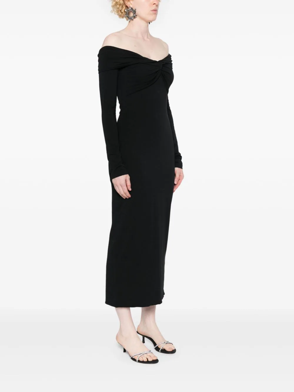 ROTATE Off Shoulder Dress
