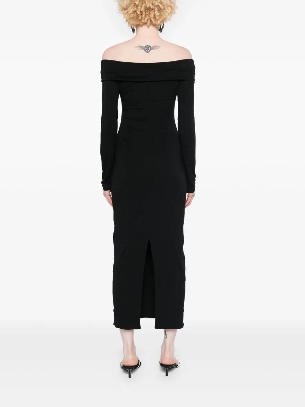 ROTATE Off Shoulder Dress