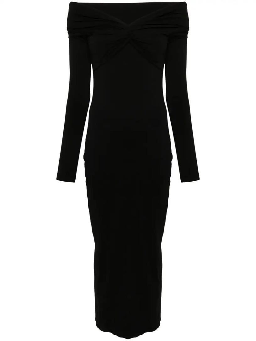 ROTATE Off shoulder dress