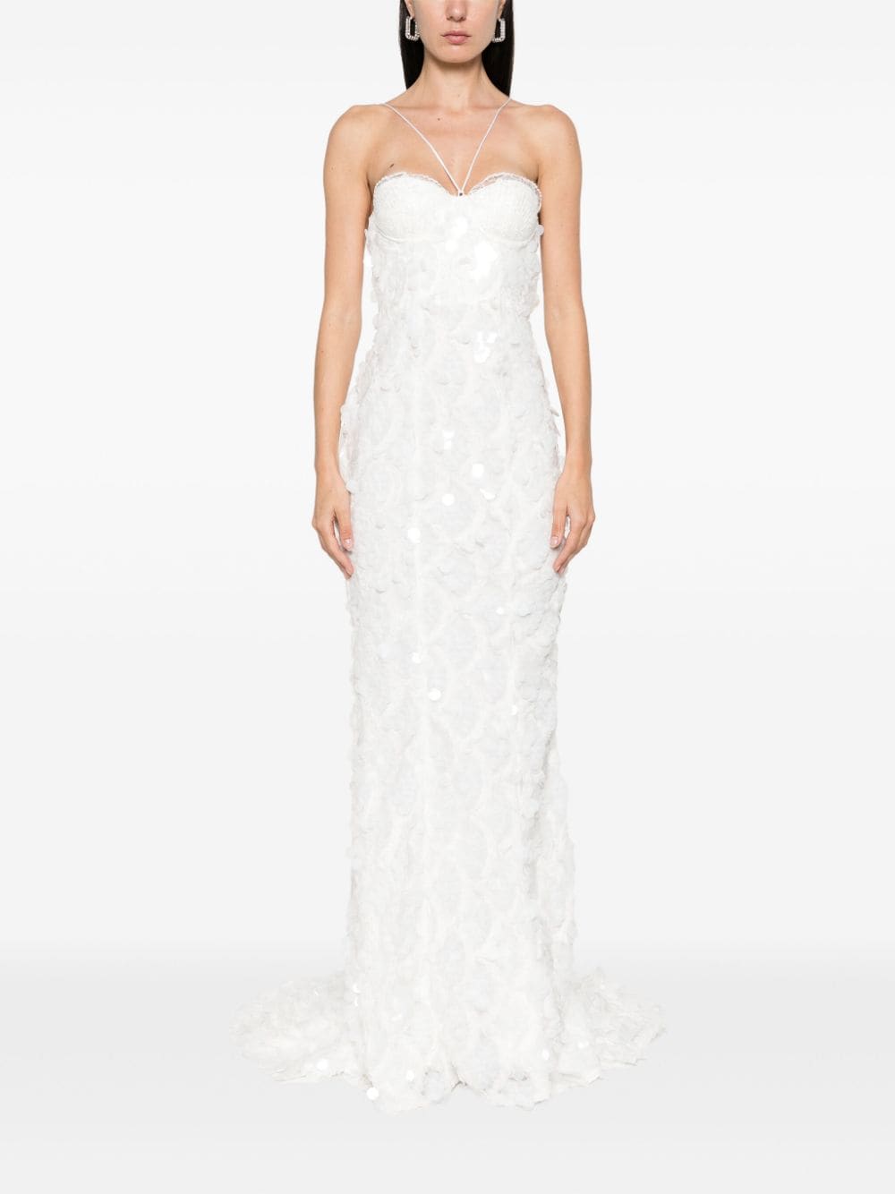 ROTATE Sequin Maxi Slip Dress