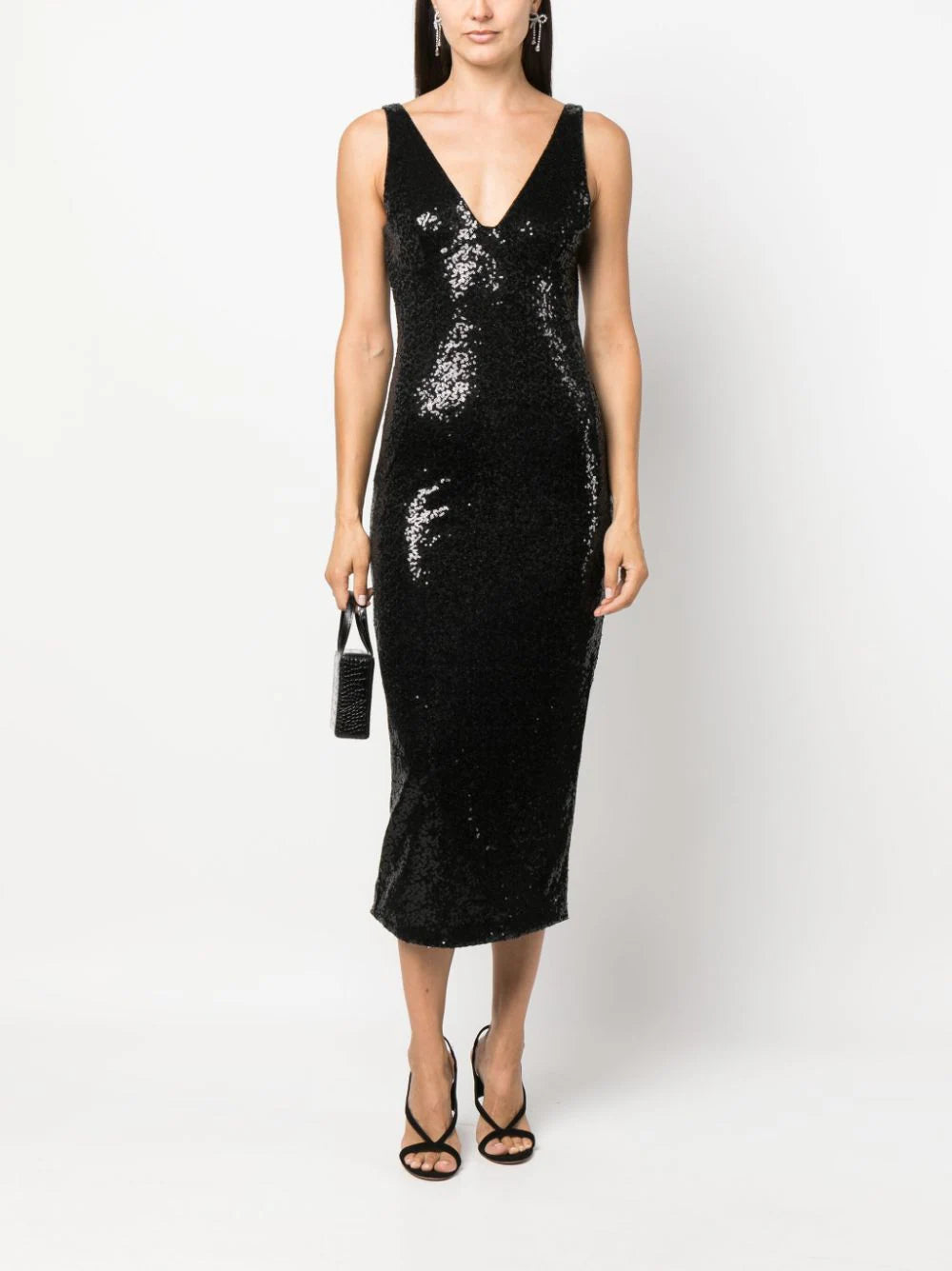 ROTATE Sequin Midi Dress