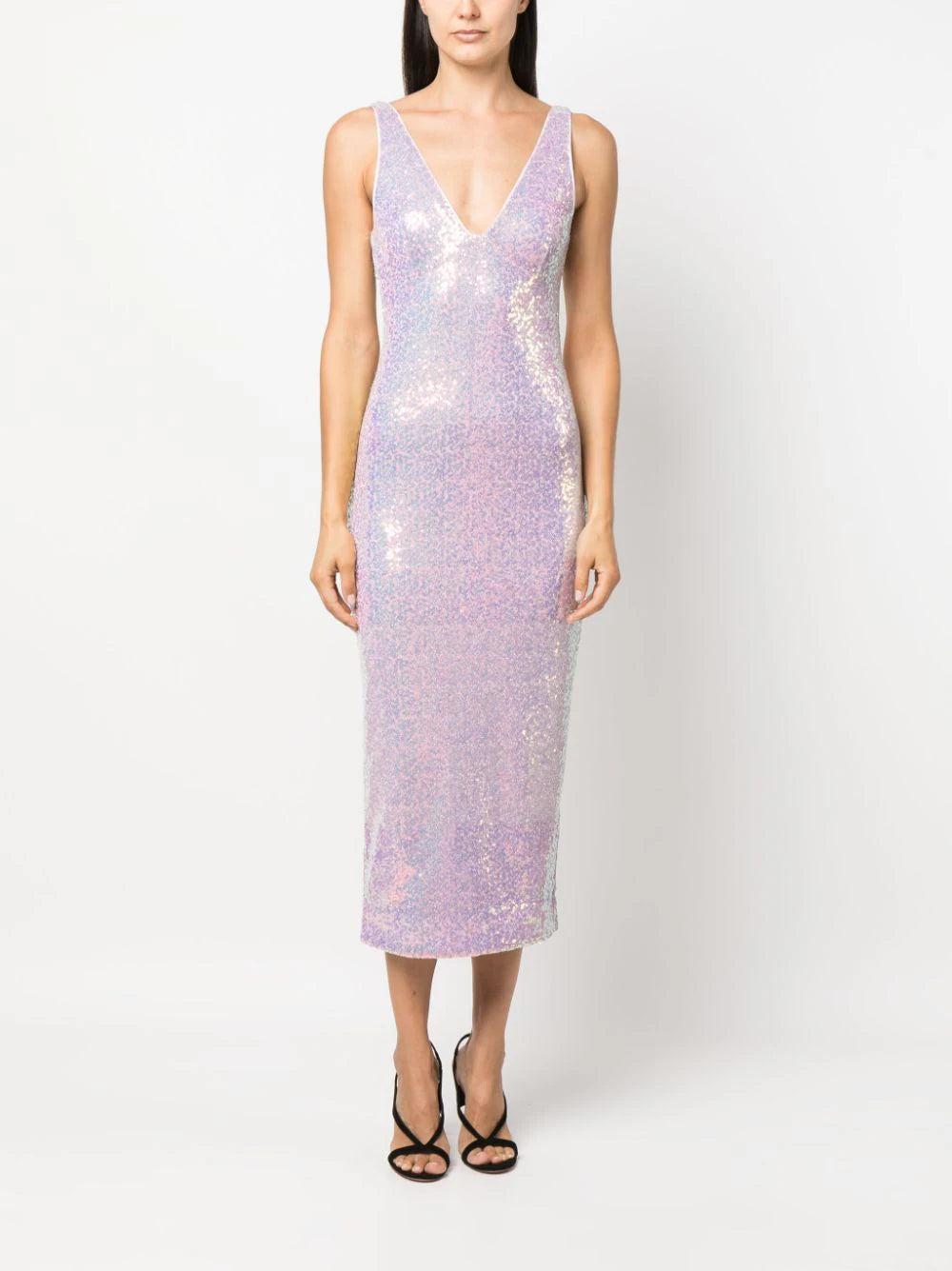 ROTATE Sequin Midi Dress