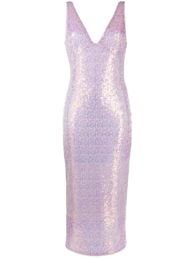 ROTATE Sequin midi dress