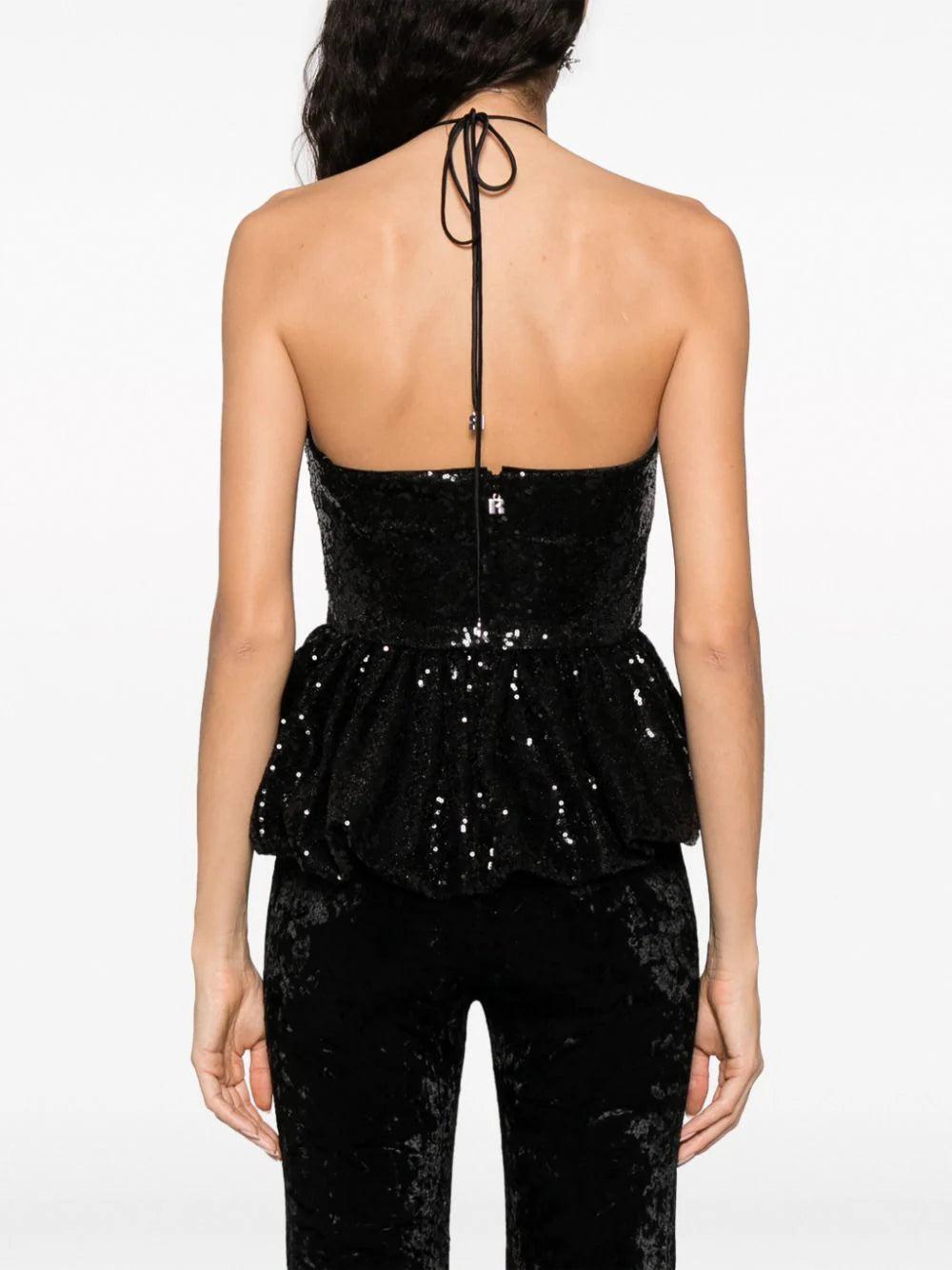 ROTATE Sequined Top