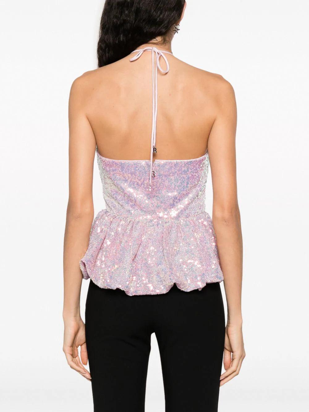 ROTATE Sequined Top
