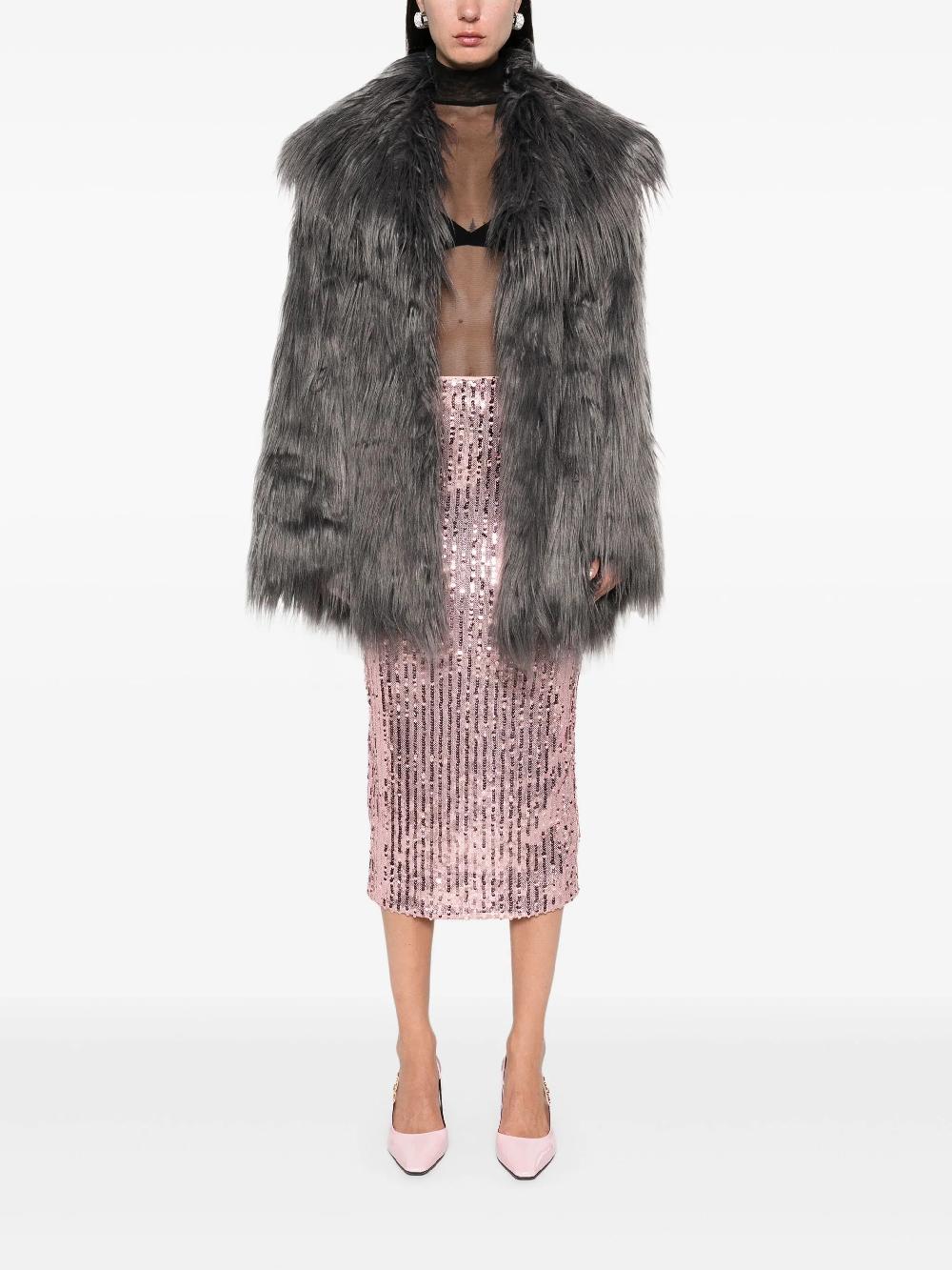 ROTATE Sequins Pencil Skirt