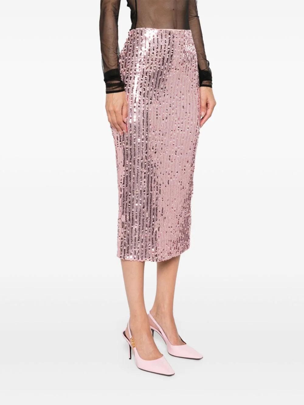 ROTATE Sequins Pencil Skirt