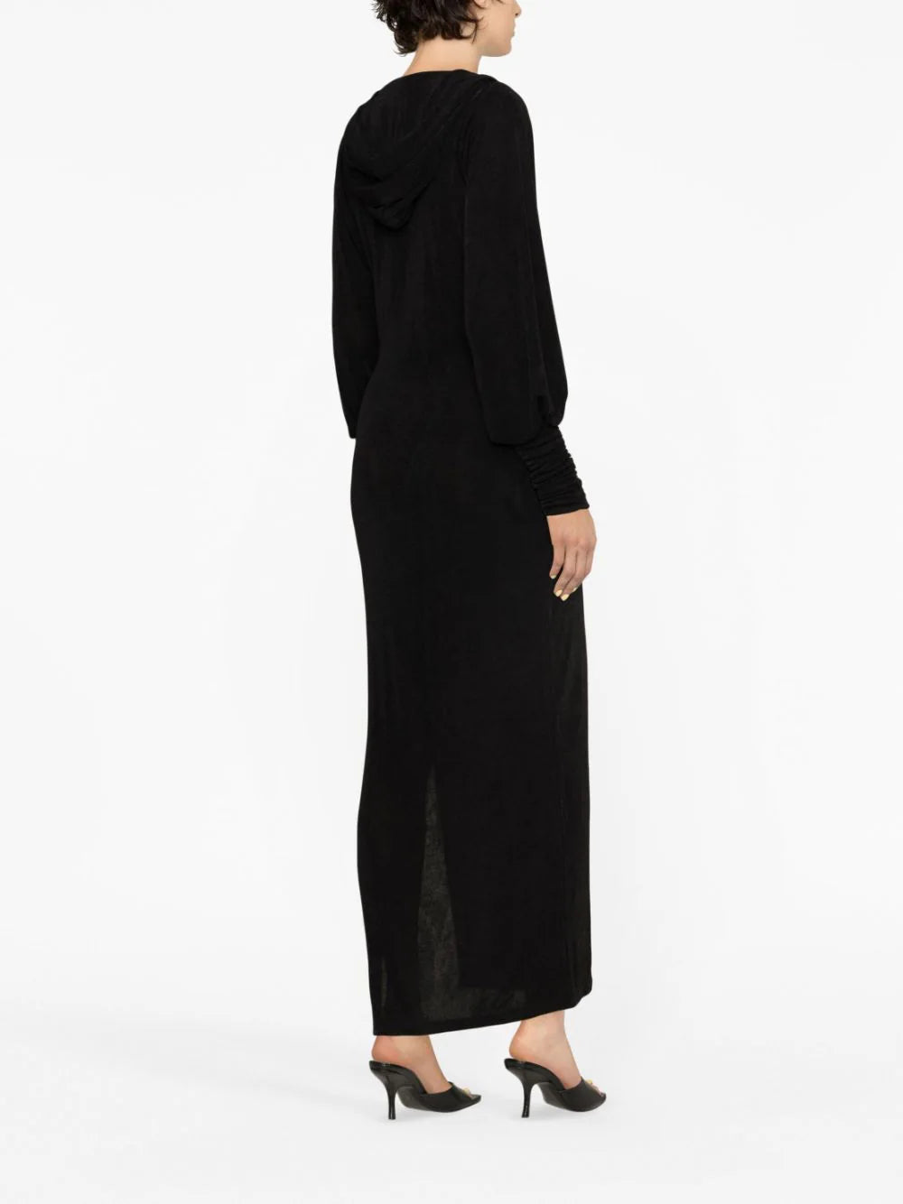 ROTATE Slinky Dress W/ Maxi Hood