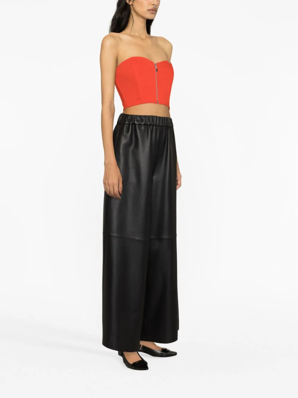 ROTATE Sweat Tight Cropped Top