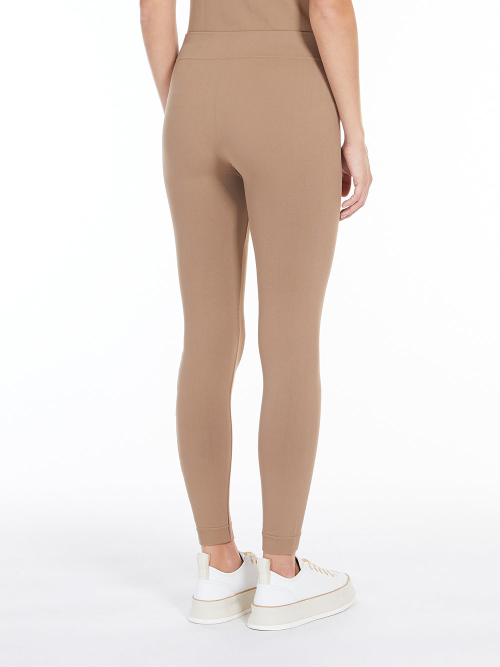 S Max Mara Basilea Technical Leggings With Logo