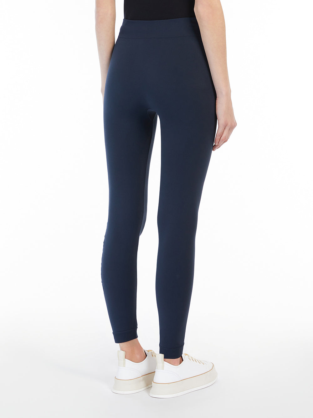 S Max Mara Basilea Technical Leggings With Logo