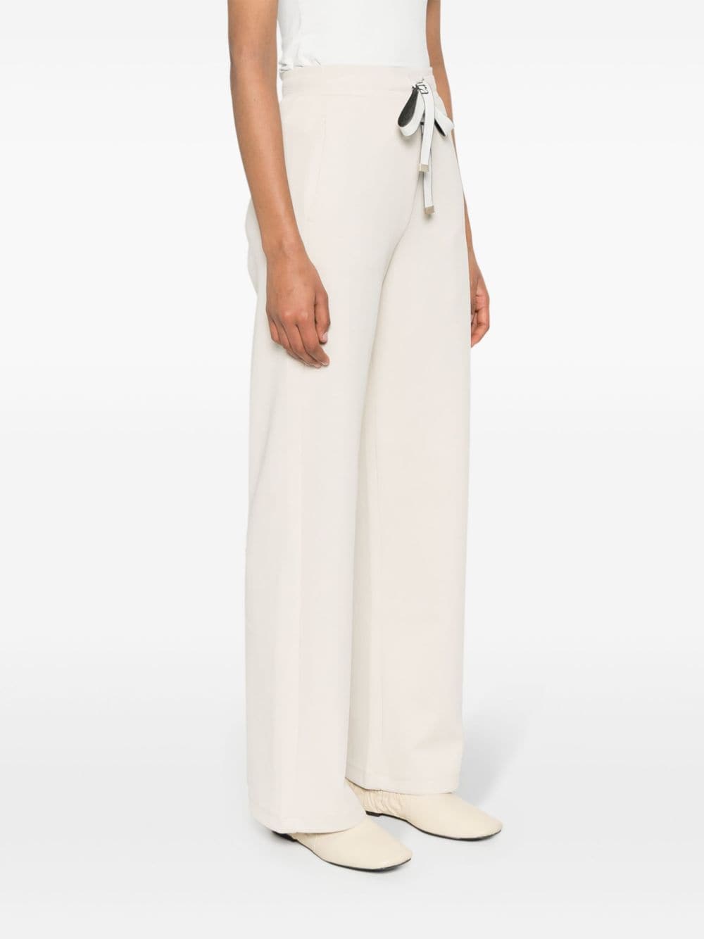 S Max Mara Fleece Trousers With Drawstring