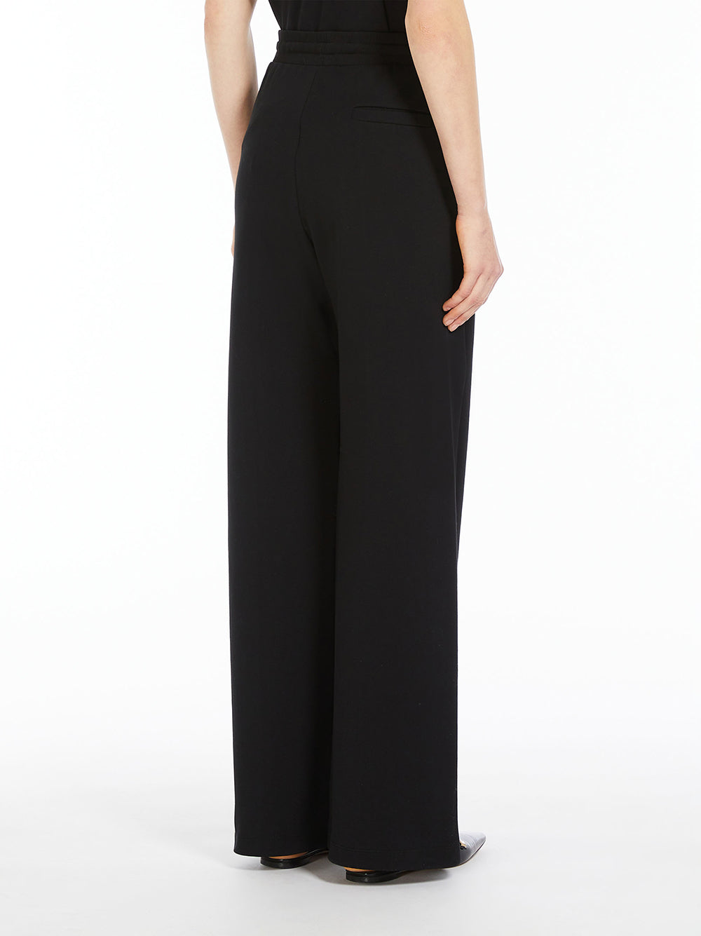 S Max Mara Fleece Trousers With Drawstring