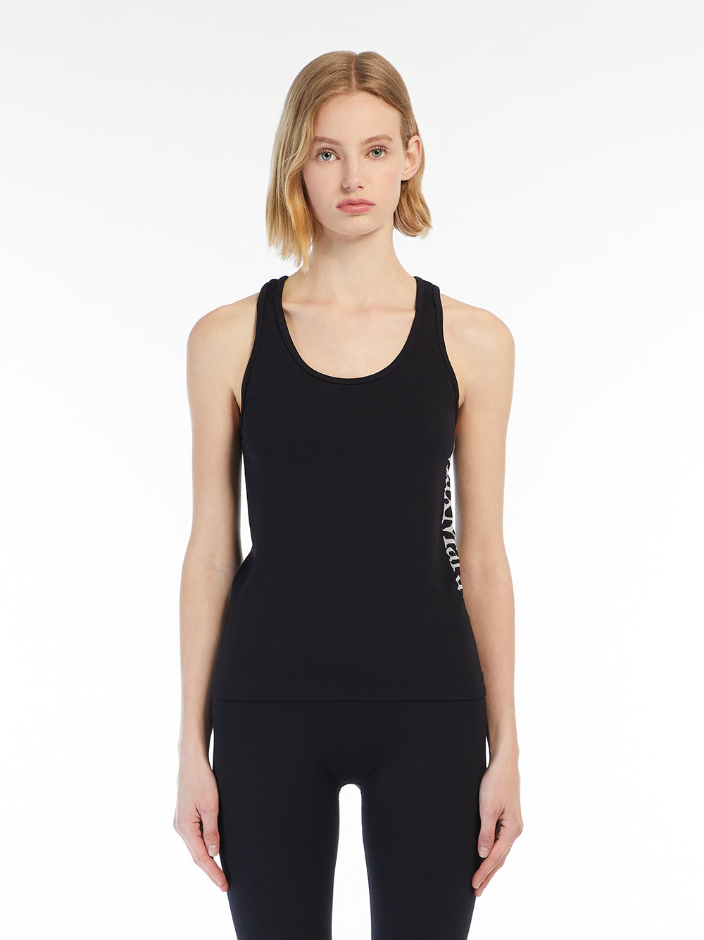 S Max Mara Fortuna Top In Technical Fabric