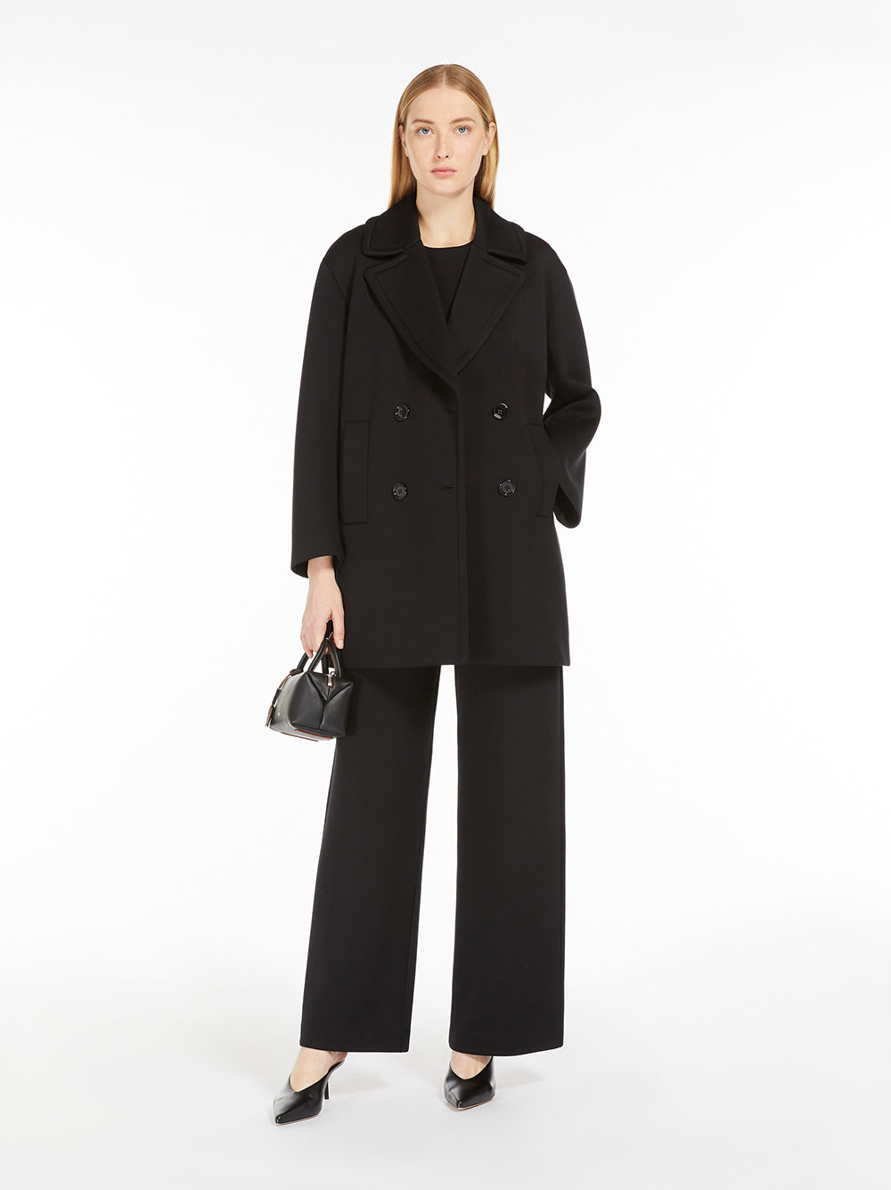 S Max Mara Gradi Pea Coat