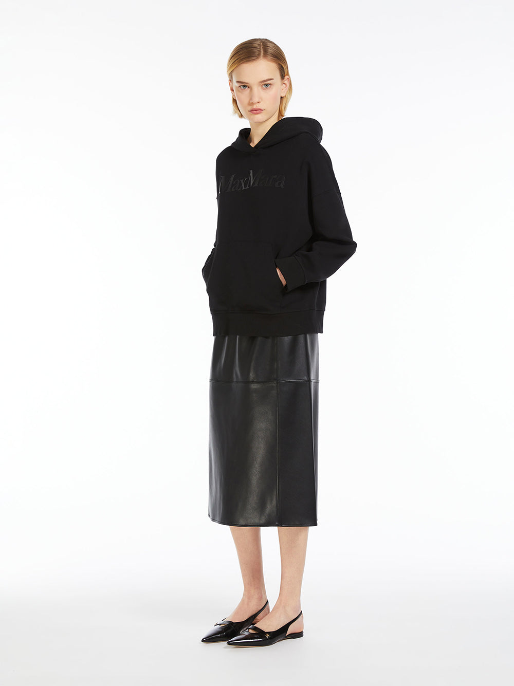S Max Mara Jersey Hoodie