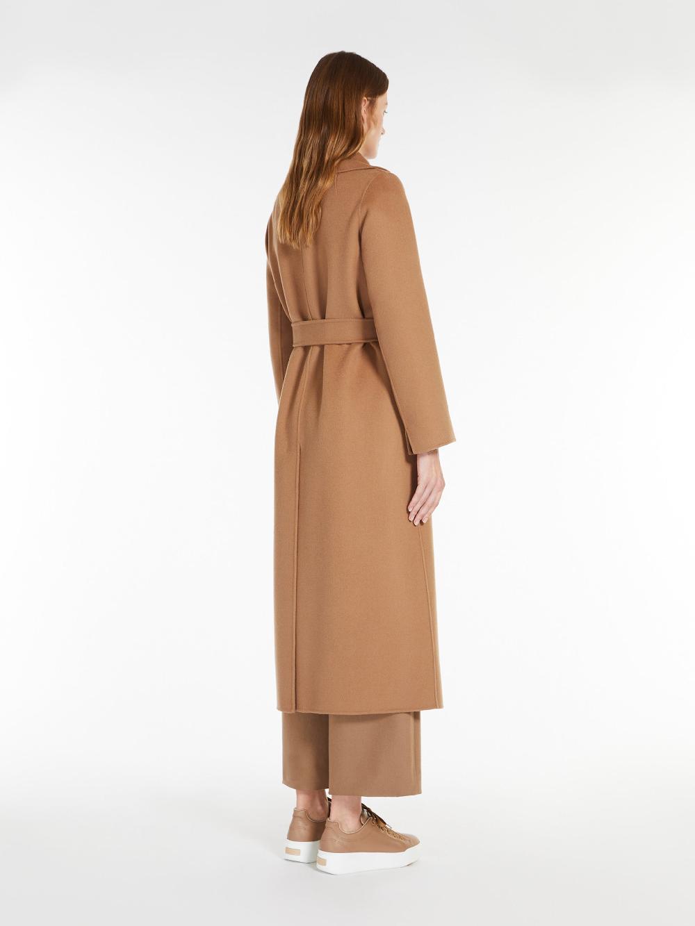 S Max Mara Poldo Wool Coat With Belt
