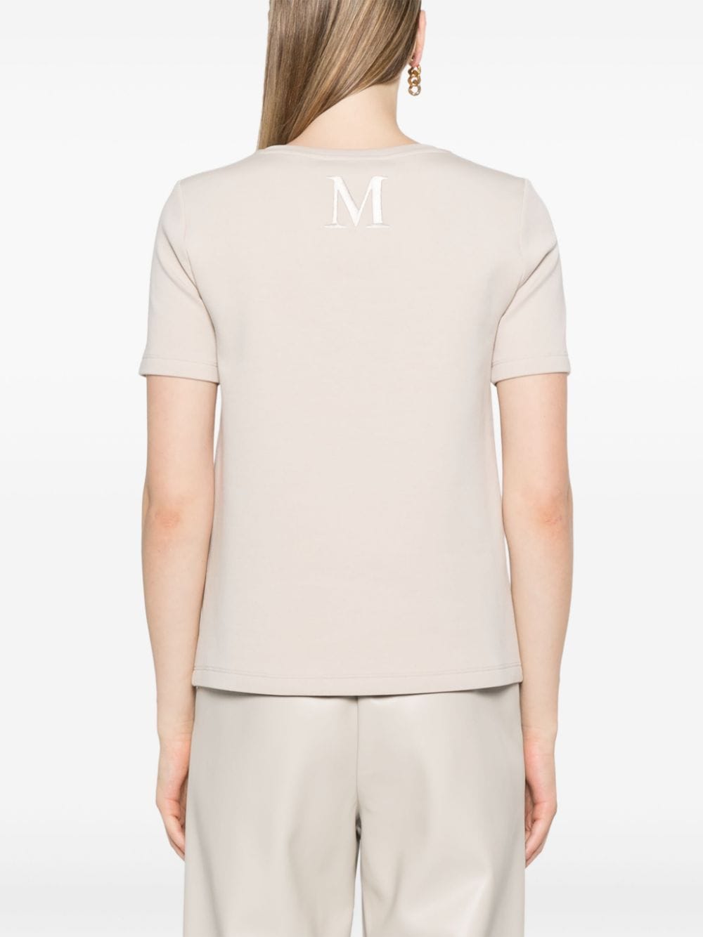 S Max Mara Scuba Cotton Tube T-shirt