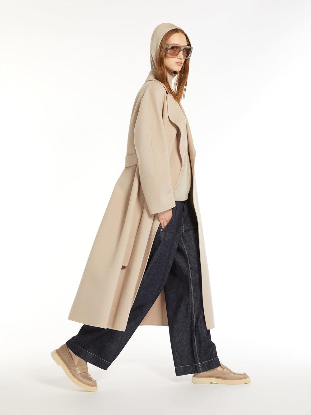 S Max Mara Wool Wrap Coat
