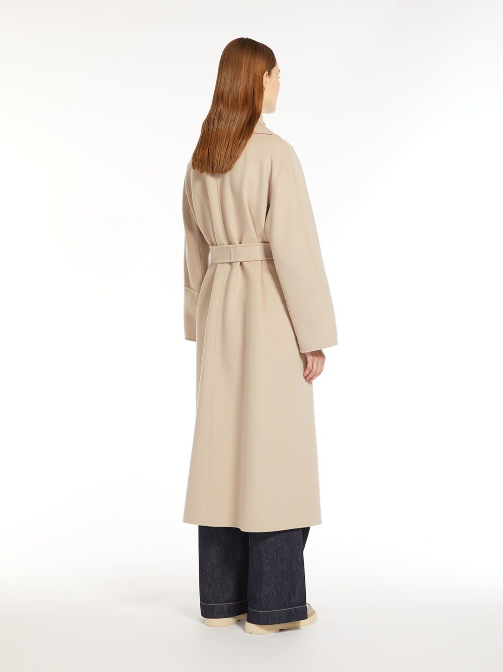 S Max Mara Wool Wrap Coat