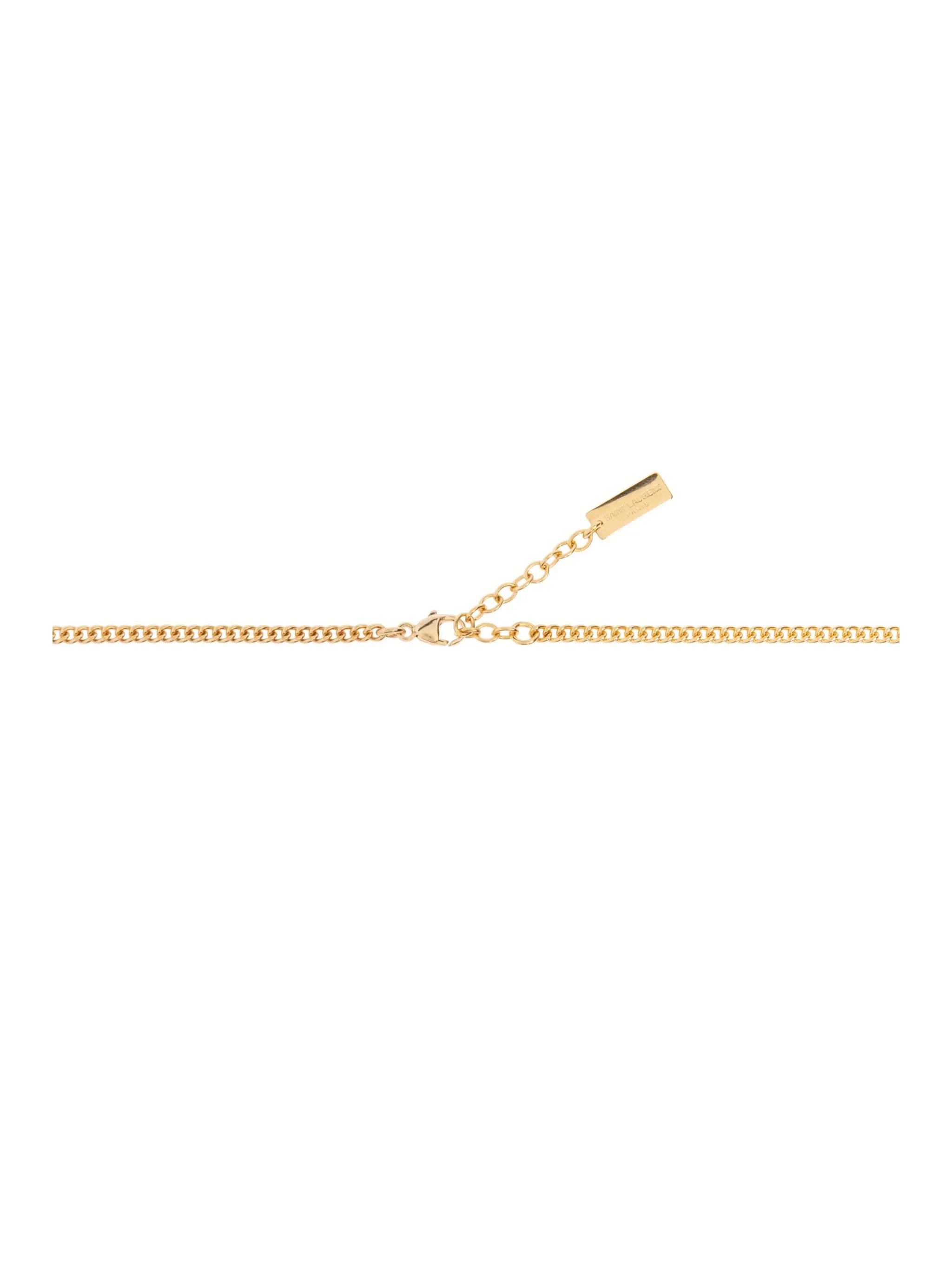 Saint Laurent Cassande Tassel Necklace