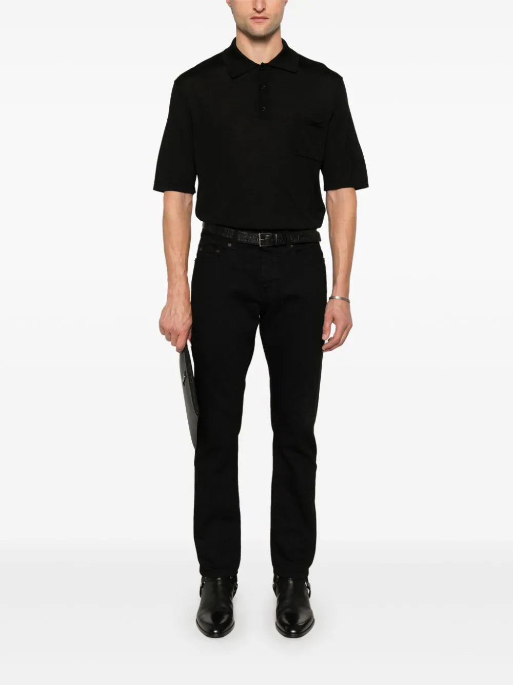 Saint Laurent Cassandre Polo Shirt