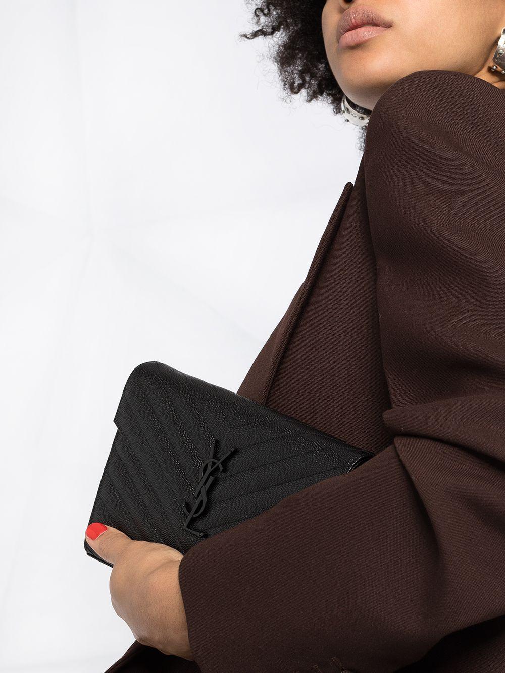Saint Laurent Classic Cassandre Chain Wallet
