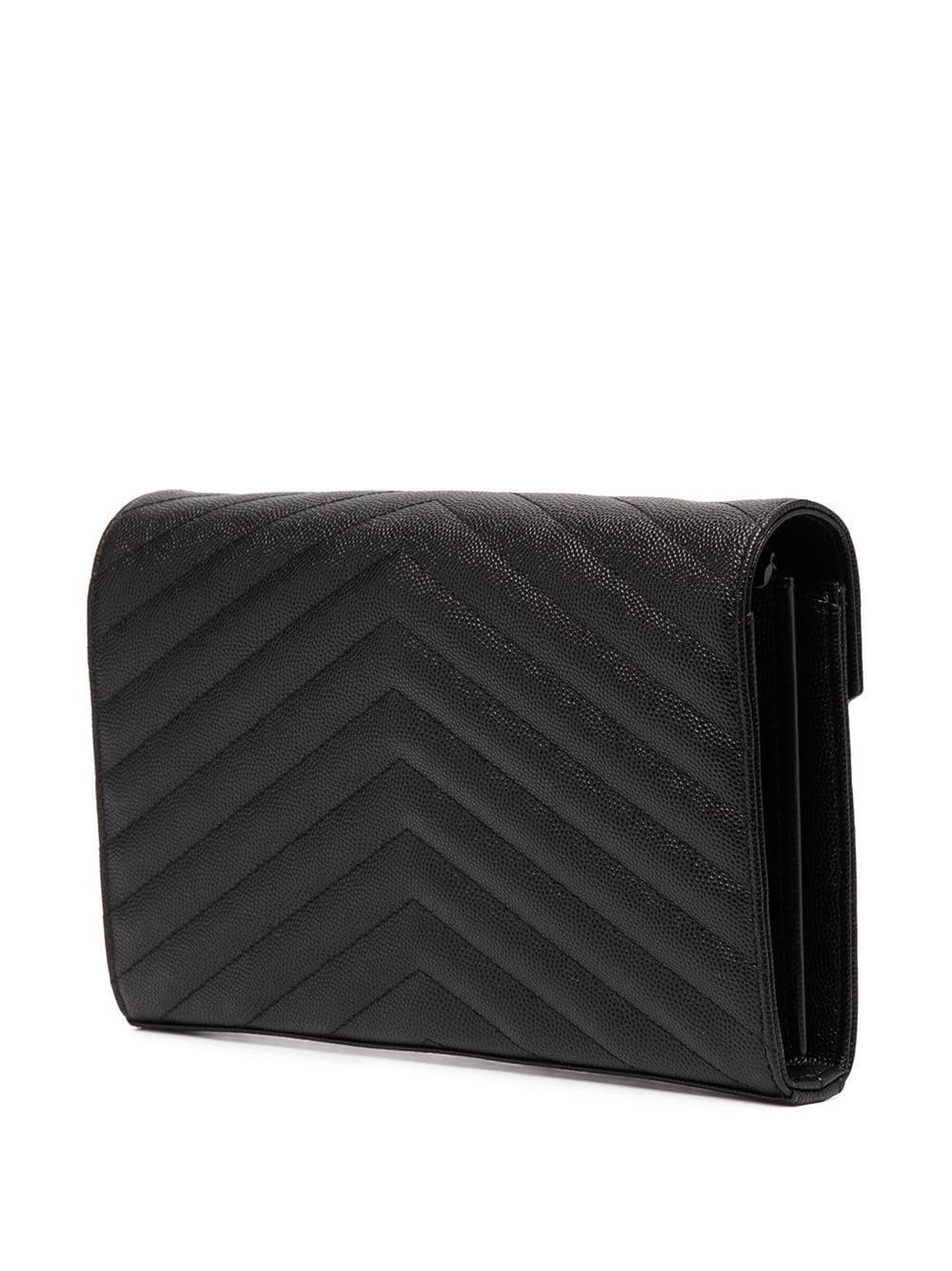 Saint Laurent Classic Cassandre Chain Wallet