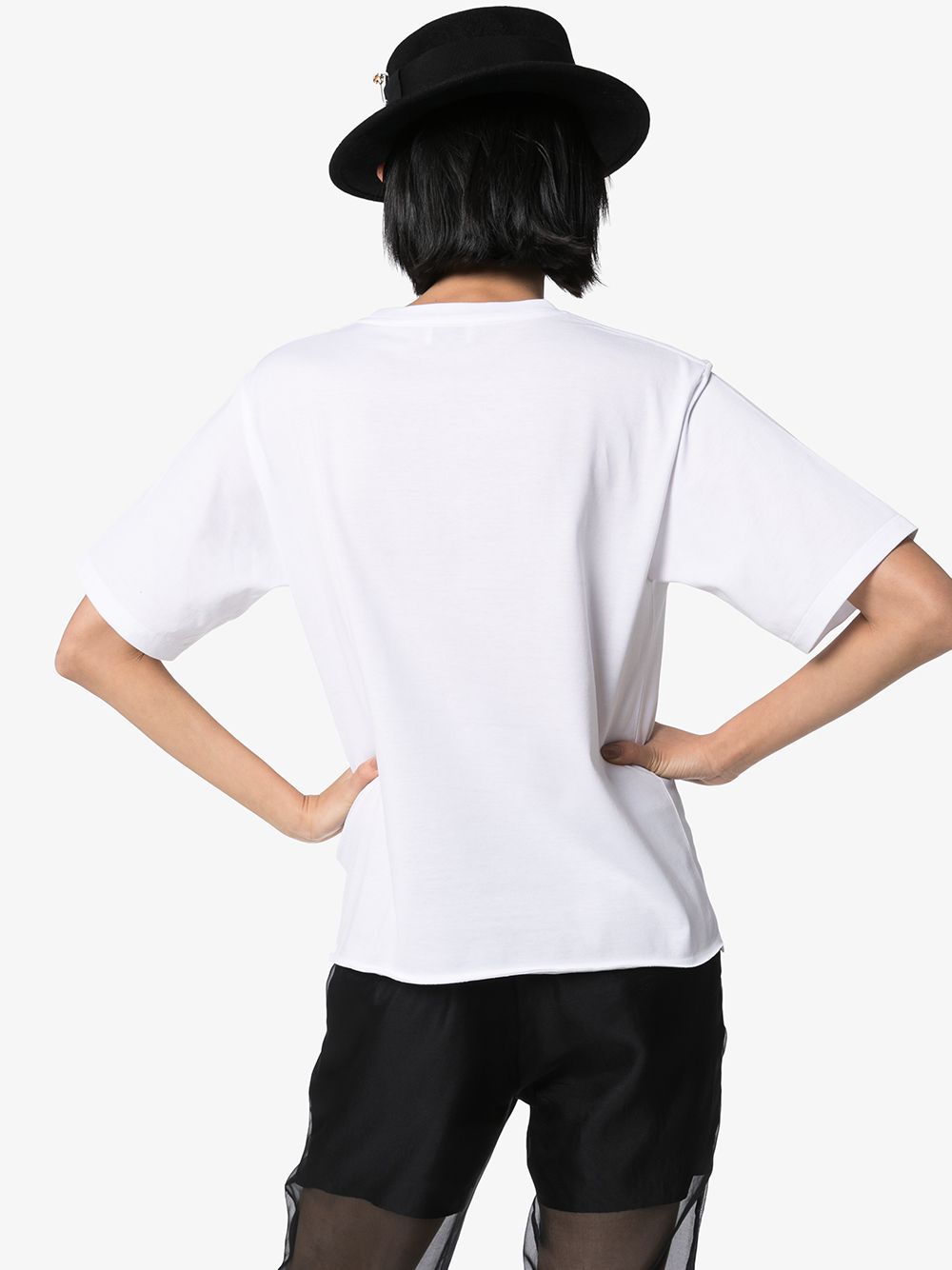 Saint Laurent Classic Crew-neck T-shirt With Logo