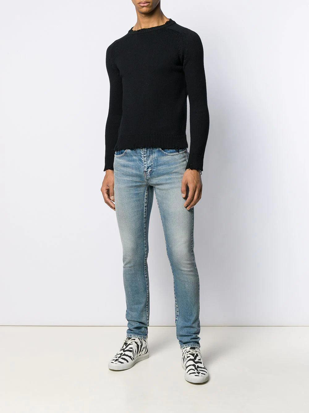 Saint Laurent Destroyed Sweater