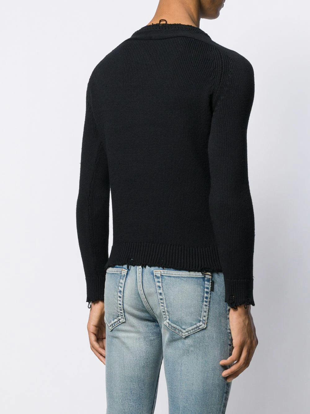 Saint Laurent Destroyed Sweater