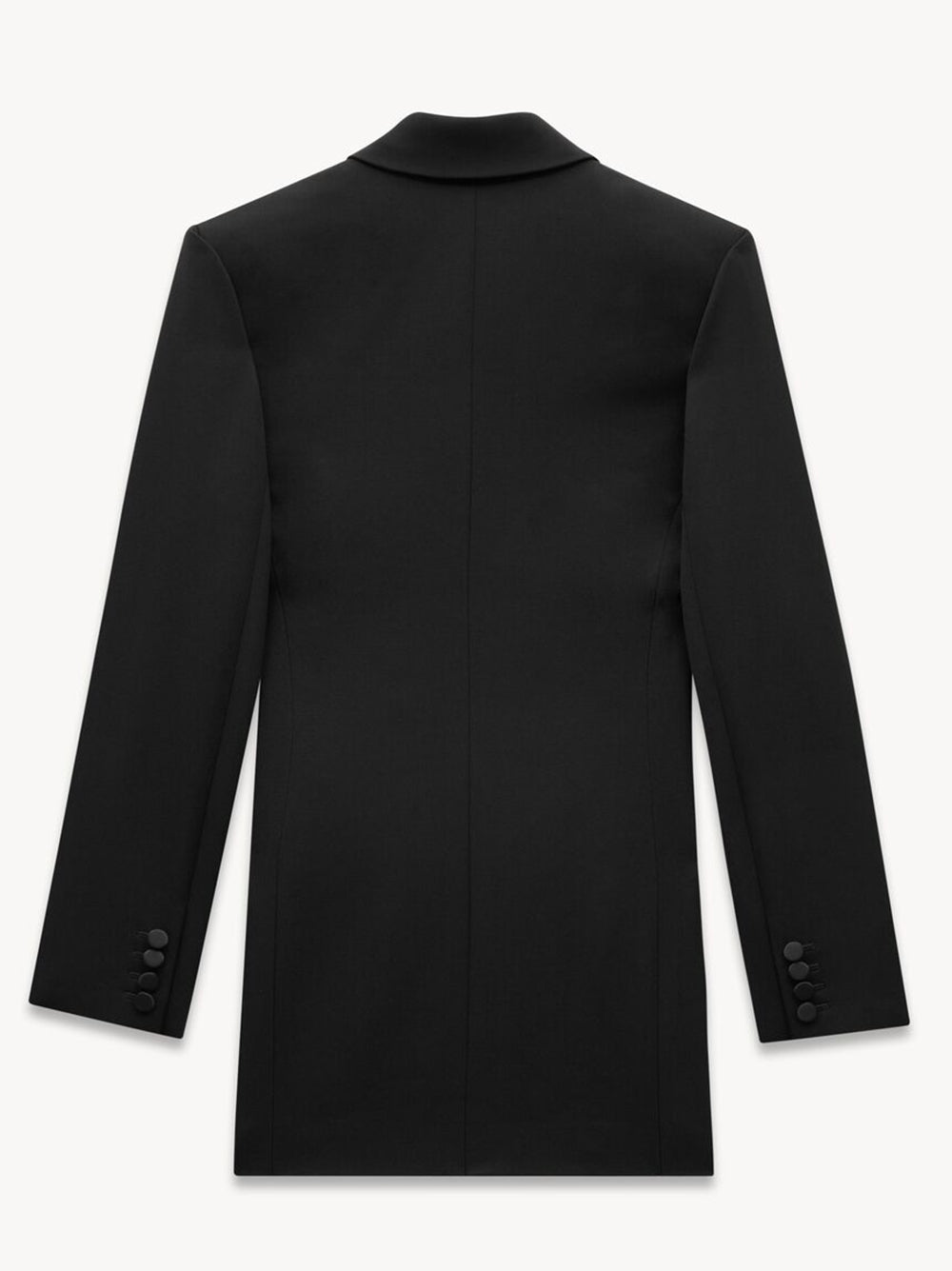 Saint Laurent Grain De Poudre Tuxedo Jacket
