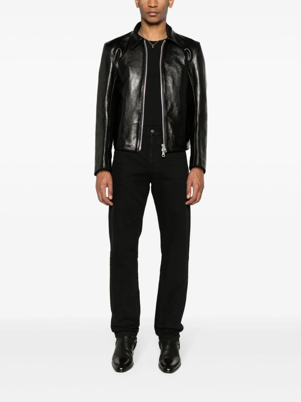 Saint Laurent Jeans In Black Denim
