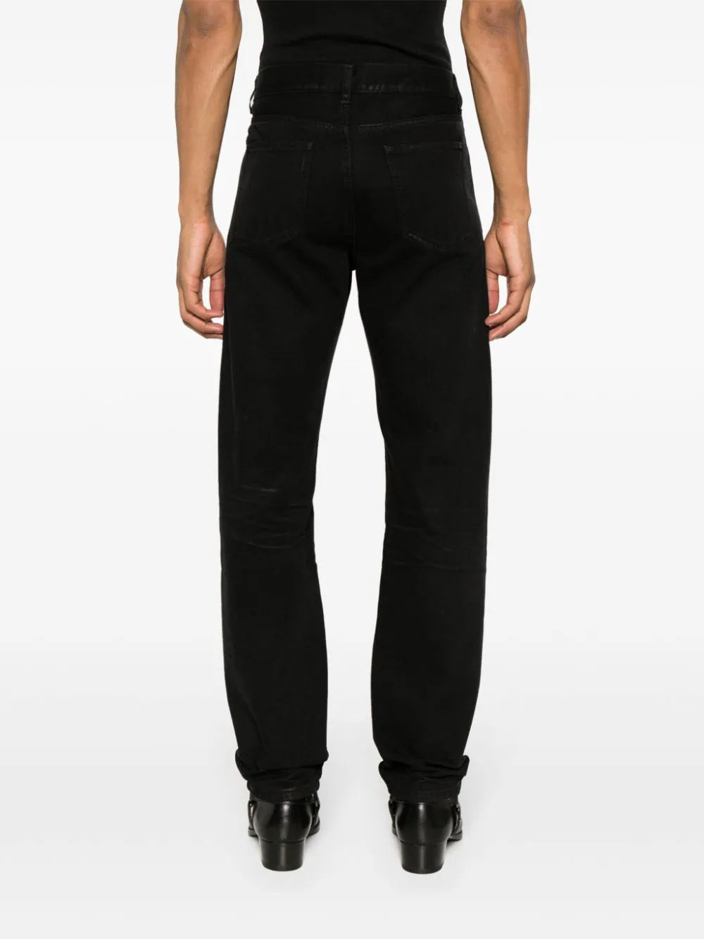 Saint Laurent Jeans In Black Denim
