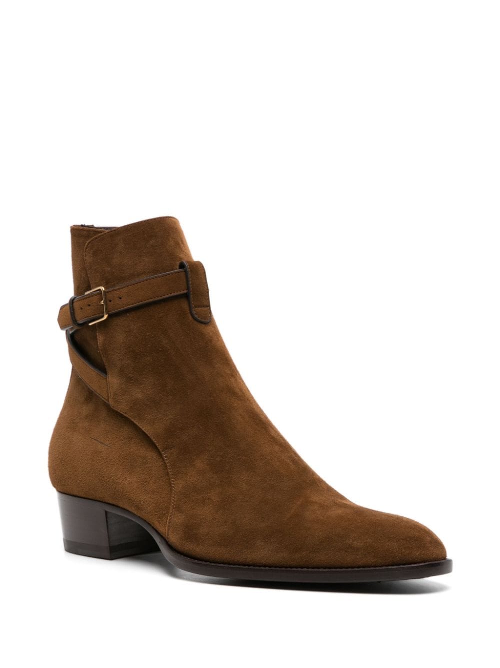 Saint Laurent Jodhpur Wyatt In Suede