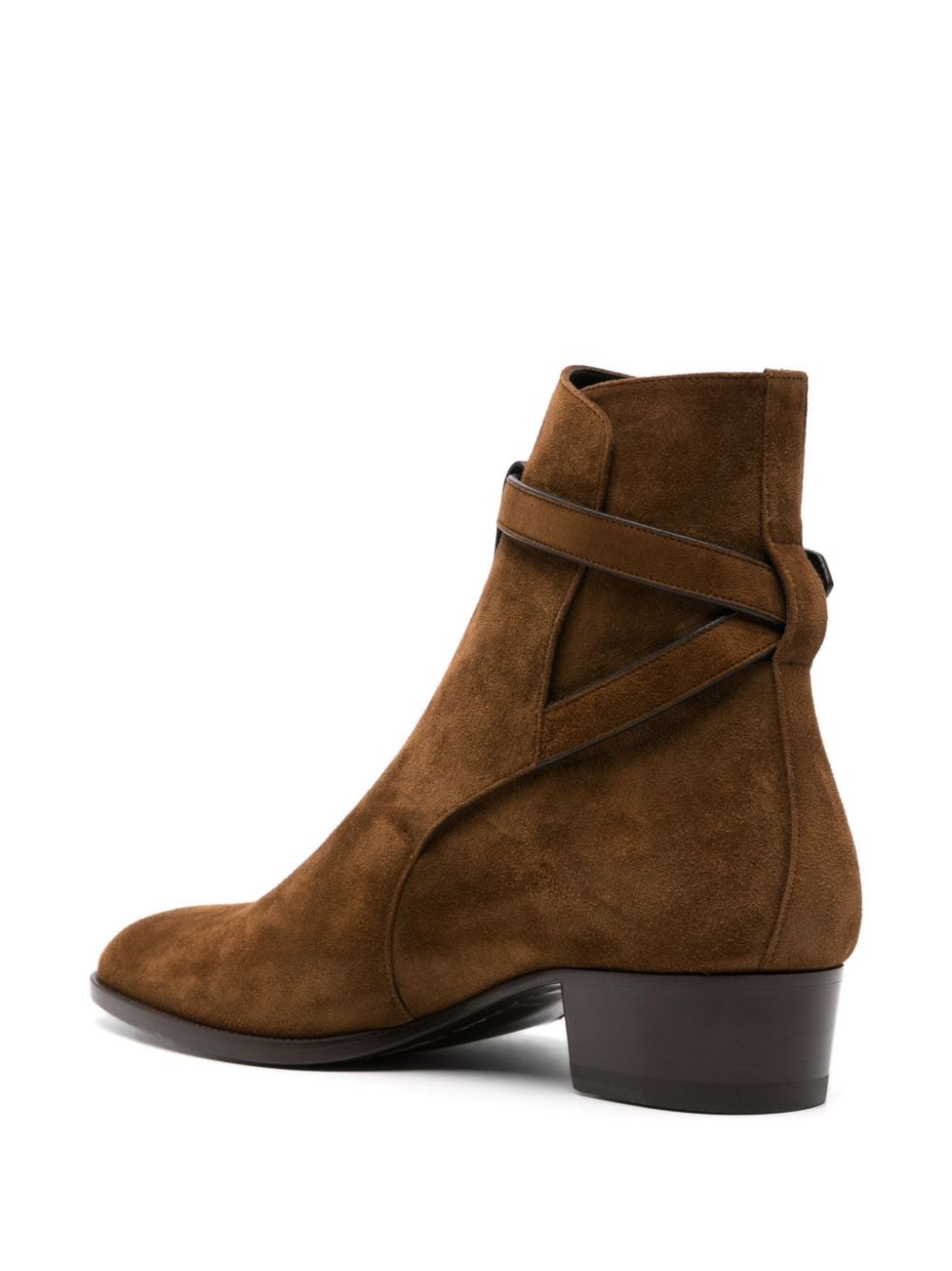 Saint Laurent Jodhpur Wyatt In Suede