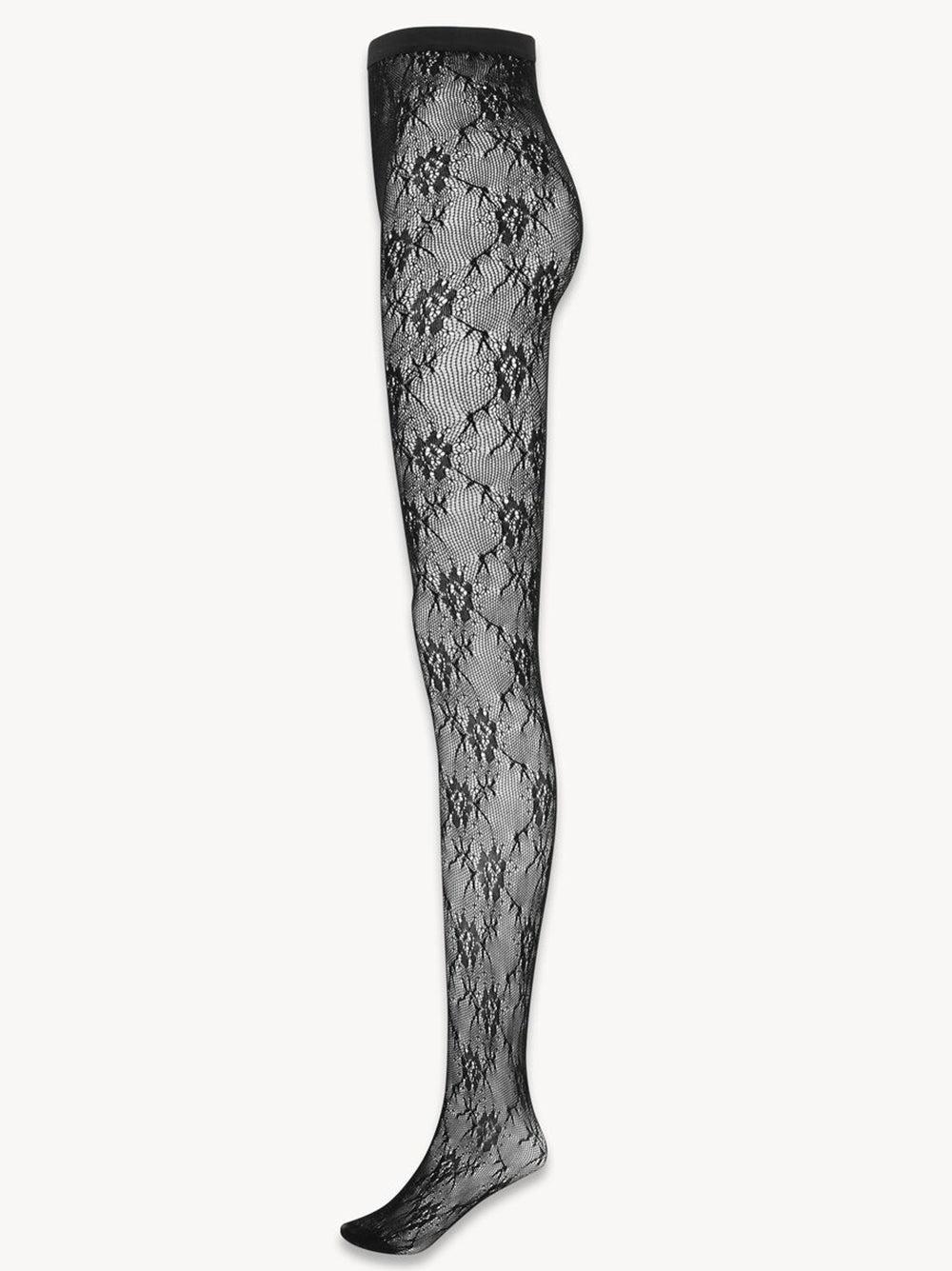 Saint Laurent Lace Tights