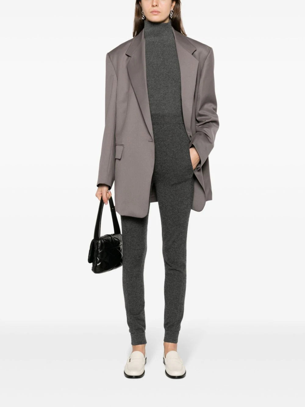 Saint Laurent Leggings In Cashmere