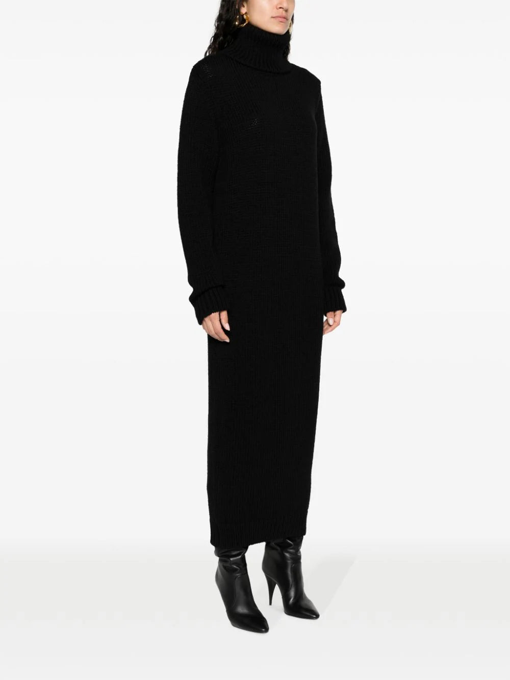 Saint Laurent Long Turtleneck Dress