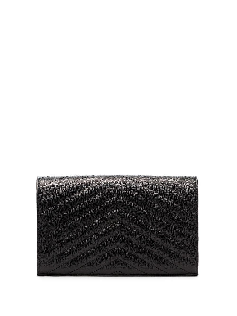 Saint Laurent Monogram Grain De Poudre