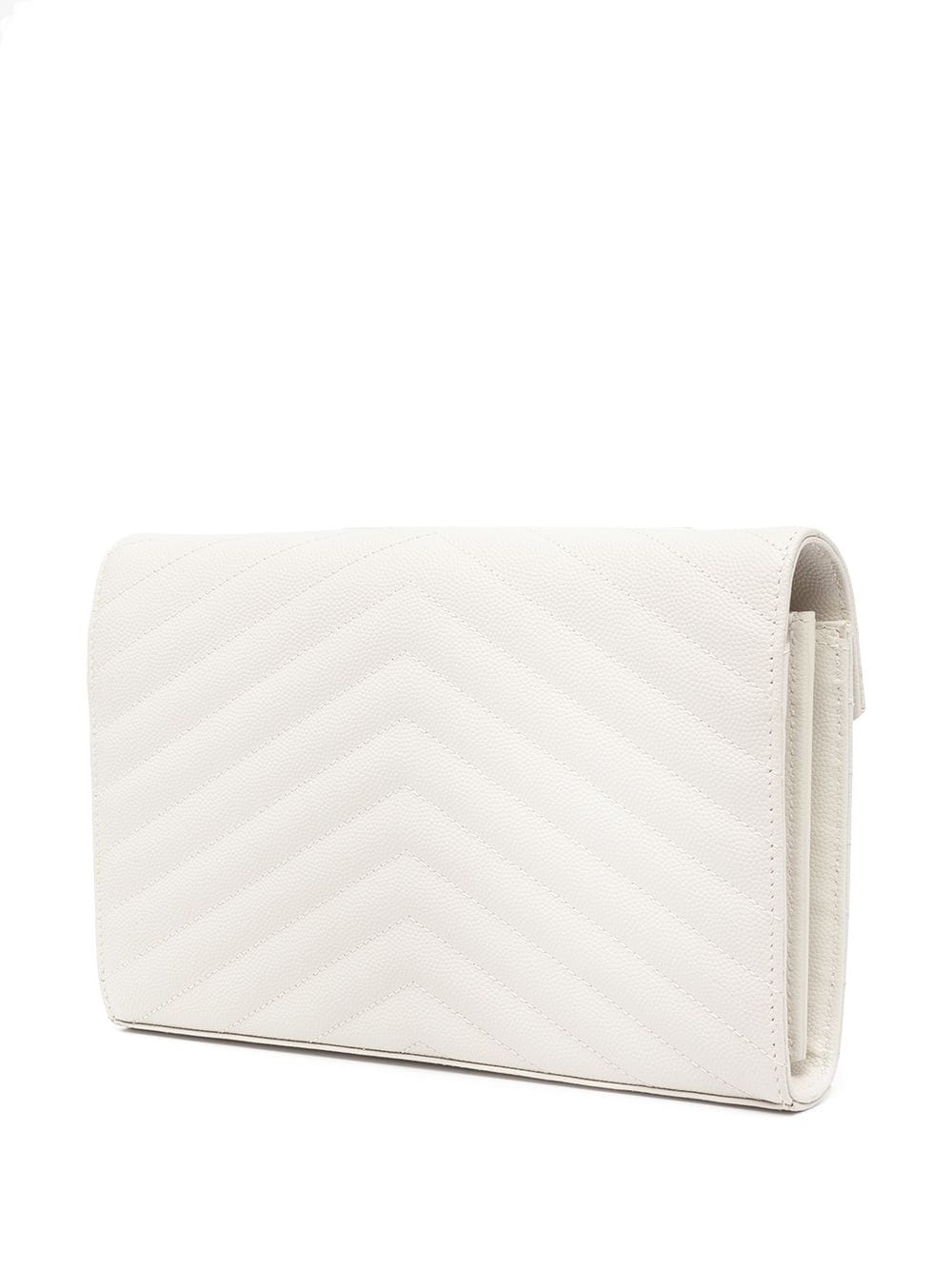 Saint Laurent Monogram Grain De Poudre