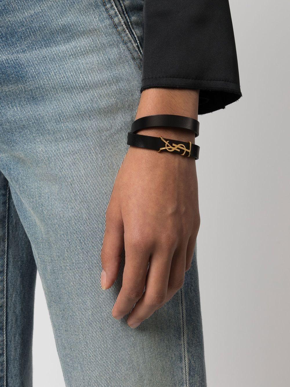 Saint Laurent Opyum Double Wrap Bracelet