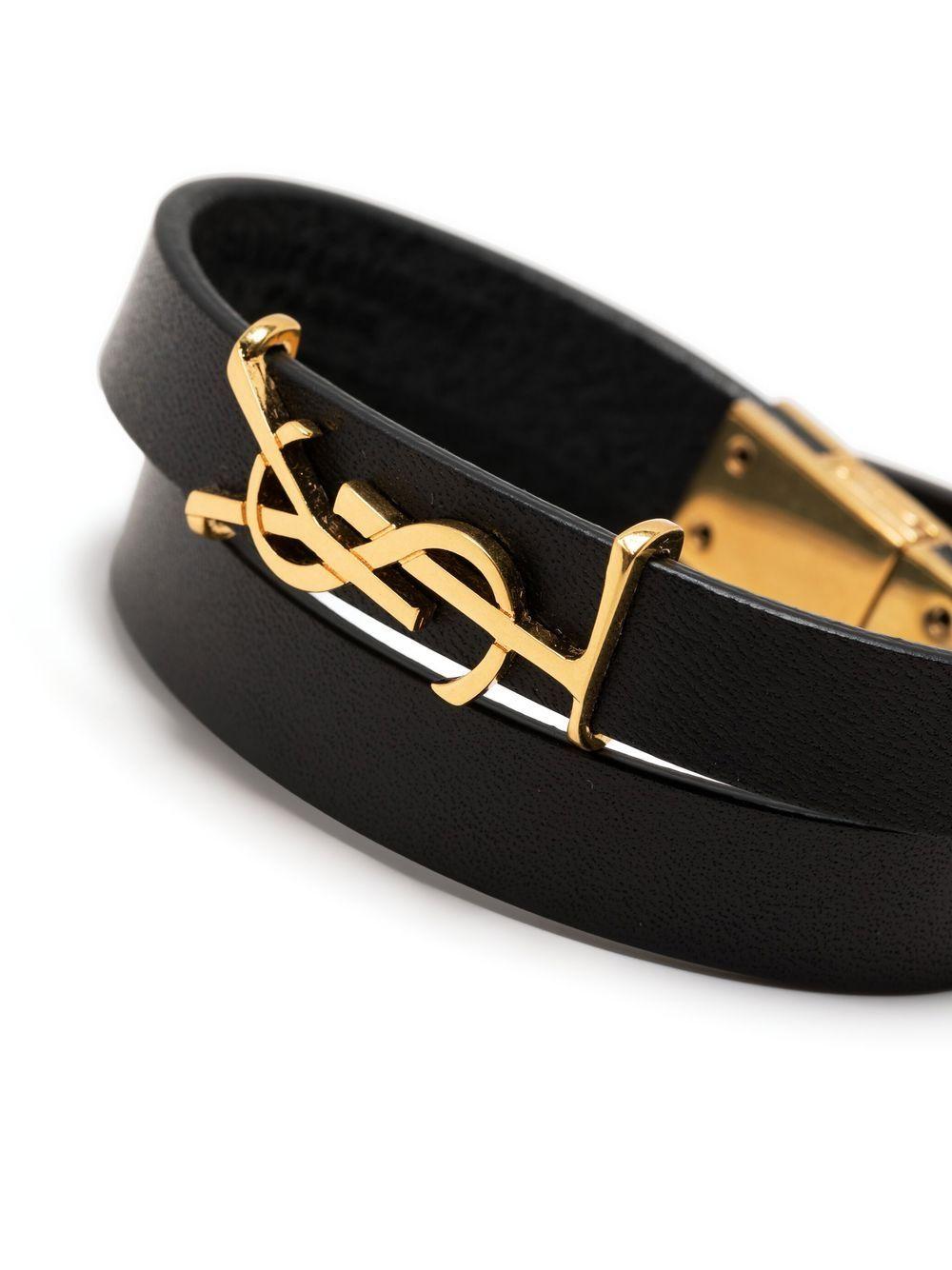 Saint Laurent Opyum Double Wrap Bracelet