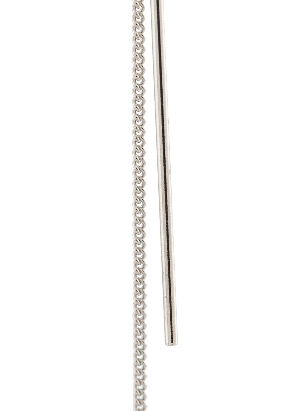 Saint Laurent Opyum Ysl Long Threader Earrings