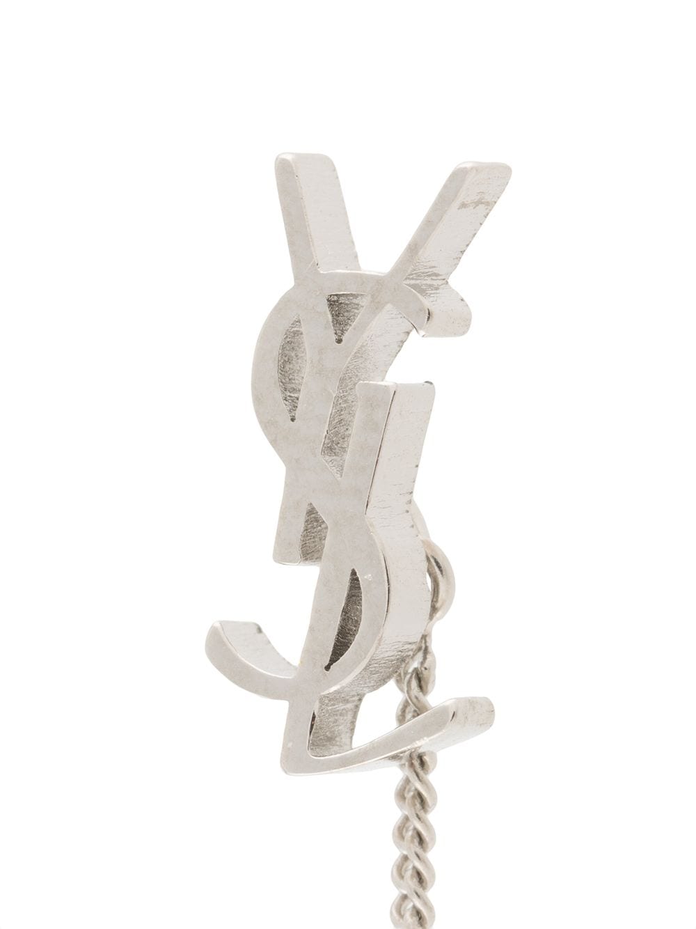 Saint Laurent Opyum Ysl Short Threader Earrings