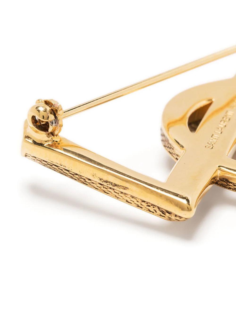 Saint Laurent Opyum Ysl Snake Brooch