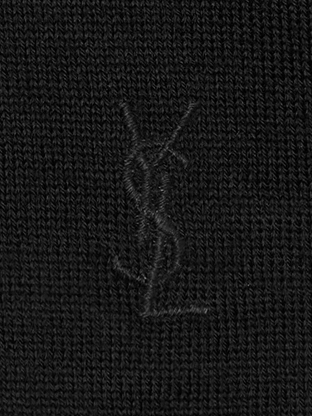Saint Laurent Polo Shirt In Wool