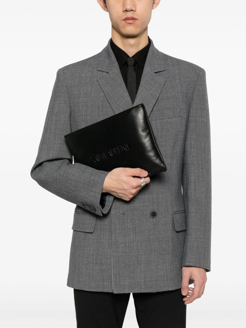 Saint Laurent Saint Laurent Large Puffy Pouch