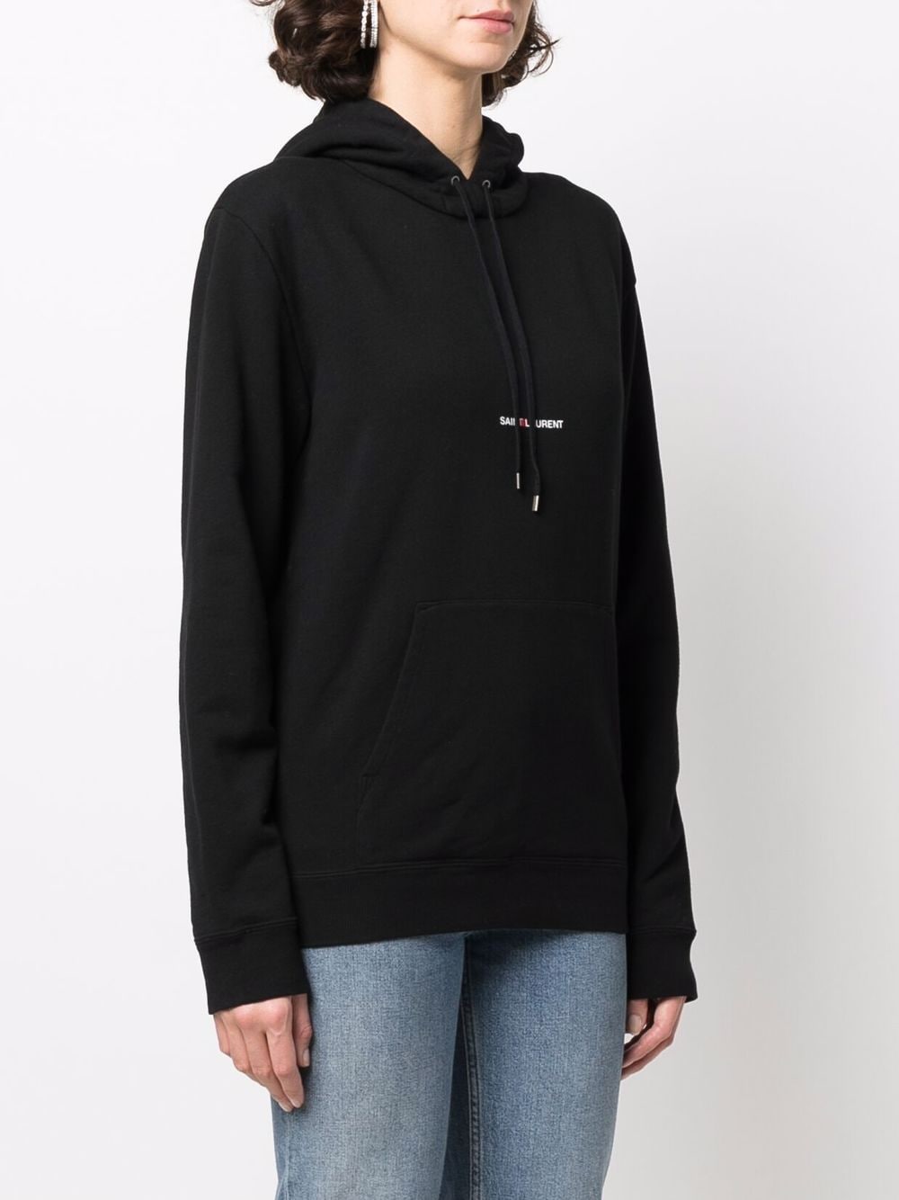 Saint Laurent Saint Laurent Logo Hoodie